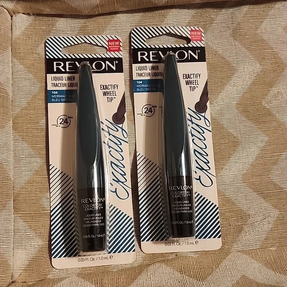 (2) Revlon Liquid Liner- 104 Mermaid blue